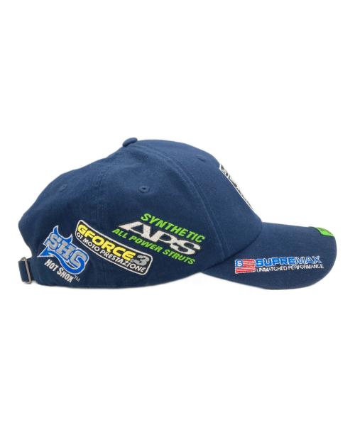 SUPREME（シュプリーム）Supreme (シュプリーム) レーシングチーム6パネルロゴパッチキャップ ネイビーの古着・服飾アイテム