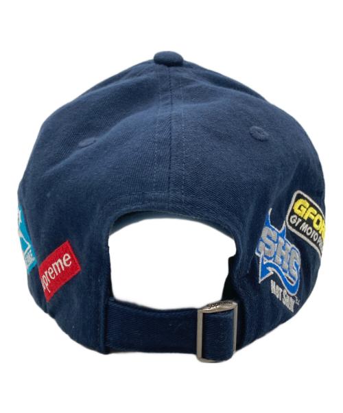 SUPREME（シュプリーム）Supreme (シュプリーム) レーシングチーム6パネルロゴパッチキャップ ネイビーの古着・服飾アイテム