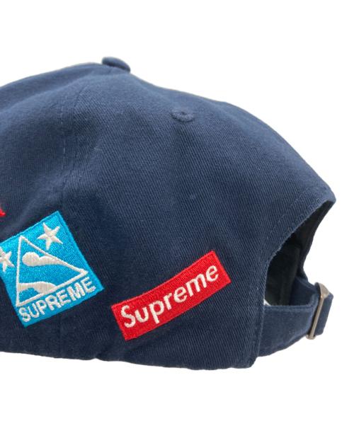 SUPREME（シュプリーム）Supreme (シュプリーム) レーシングチーム6パネルロゴパッチキャップ ネイビーの古着・服飾アイテム