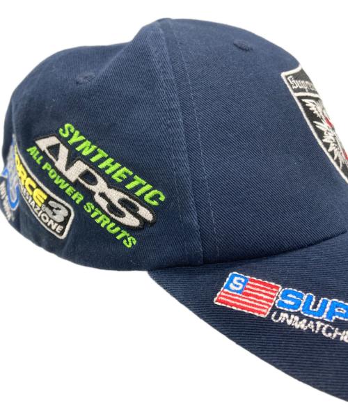 SUPREME（シュプリーム）Supreme (シュプリーム) レーシングチーム6パネルロゴパッチキャップ ネイビーの古着・服飾アイテム