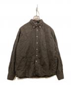 45Rフォーティファイブ・アール）の古着「リネンシャツ」｜ブラウン