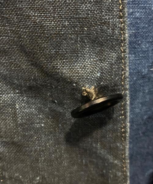 45R（フォーティファイブ・アール）45R (フォーティファイブ・アール) リネンワークジャケット インディゴ サイズ:2の古着・服飾アイテム