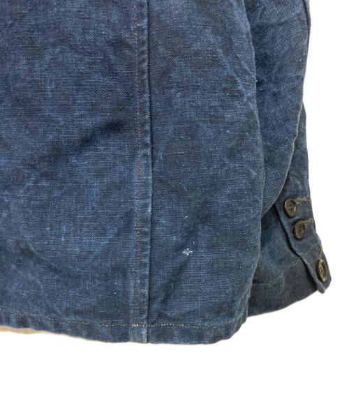 45R（フォーティファイブ・アール）45R (フォーティファイブ・アール) リネンワークジャケット インディゴ サイズ:2の古着・服飾アイテム