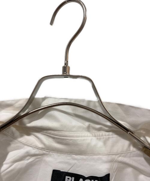 BLACK COMME des GARCONS（ブラックコムデギャルソン）BLACK COMME des GARCONS (ブラックコムデギャルソン) ロングシャツ ホワイト サイズ:Lの古着・服飾アイテム