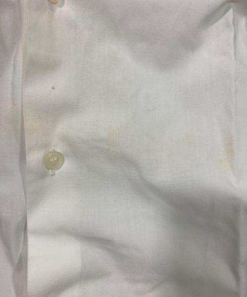 BLACK COMME des GARCONS（ブラックコムデギャルソン）BLACK COMME des GARCONS (ブラックコムデギャルソン) ロングシャツ ホワイト サイズ:Lの古着・服飾アイテム