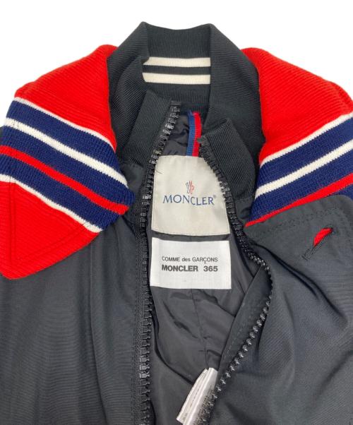 MONCLER 365（モンクレール 365）MONCLER 365 (モンクレール 365) COMME des GARCONS (コムデギャルソン) コラボダブルジャケット ブラック サイズ:表記不明の古着・服飾アイテム