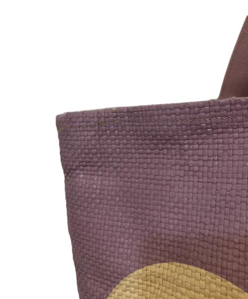 SUPREME（シュプリーム）Supreme (シュプリーム) Raffia tote ピンクの古着・服飾アイテム
