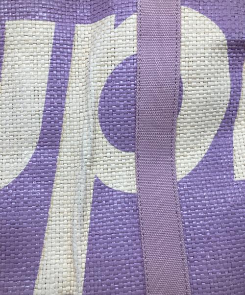 SUPREME（シュプリーム）Supreme (シュプリーム) Raffia tote ピンクの古着・服飾アイテム