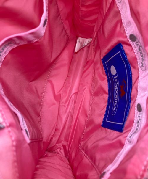 LeSportsac（レスポートサック）LeSportsac (レスポートサック) バンダナハンドバッグ ピンクの古着・服飾アイテム