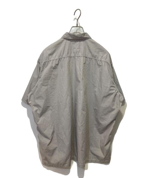 KANDA BIIKI（カンダビイキ）KANDA BIIKI (カンダビイキ) WEATHER 3ST SS WORKSHIRT グレー サイズ:３の古着・服飾アイテム