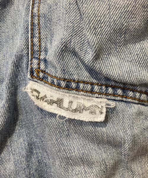 CAHLUMN（カウラム）CAHLUMN (カウラム) Linen Denim Painter Pant ブルー サイズ:XLの古着・服飾アイテム