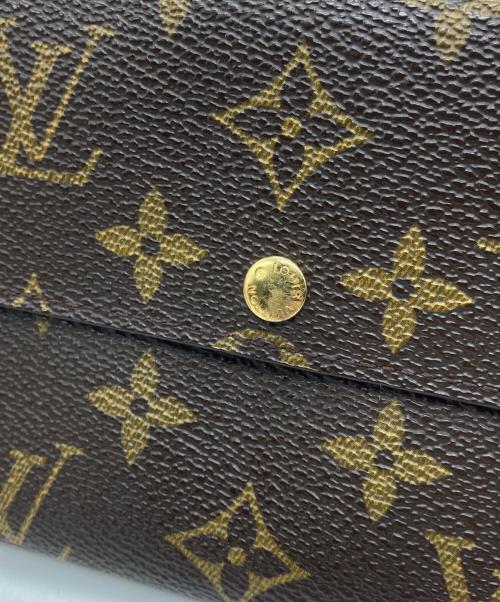 LOUIS VUITTON（ルイ ヴィトン）LOUIS VUITTON (ルイ ヴィトン) 長財布 ブラウンの古着・服飾アイテム