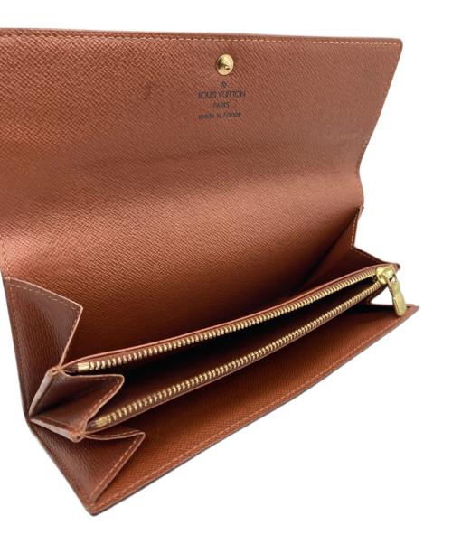 LOUIS VUITTON（ルイ ヴィトン）LOUIS VUITTON (ルイ ヴィトン) 長財布 ブラウンの古着・服飾アイテム