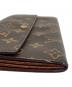 中古・古着 LOUIS VUITTON (ルイ ヴィトン) 長財布 ブラウン：26000円