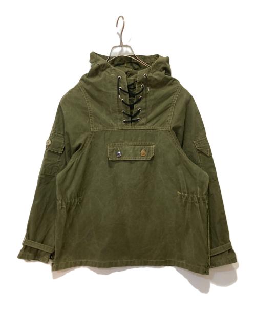 MILITARY（ミリタリー）MILITARY (ミリタリー) ミリタリーアノラックパーカー グリーン サイズ:表記不明の古着・服飾アイテム