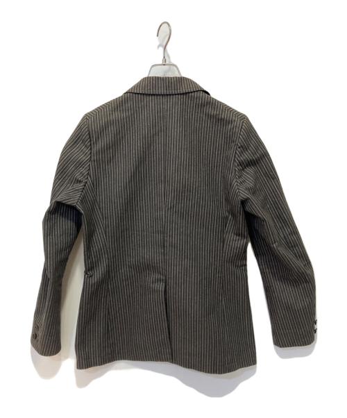 ADJUSTABLE COSTUME（アジャスタブルコスチューム）ADJUSTABLE COSTUME (アジャスタブルコスチューム) テーラードジャケット グレー サイズ:３６の古着・服飾アイテム