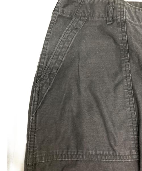 CIOTA（シオタ）CIOTA (シオタ) スビンコットンバックサテンベイカーパンツ ブラック サイズ:表記不明の古着・服飾アイテム