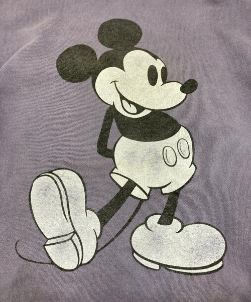 ANCELLM（アンセルム）ANCELLM (アンセルム) 23AW MICKEY PRINT DAMAGE SWEAT パープル サイズ:3の古着・服飾アイテム