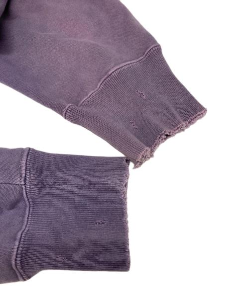 ANCELLM（アンセルム）ANCELLM (アンセルム) 23AW MICKEY PRINT DAMAGE SWEAT パープル サイズ:3の古着・服飾アイテム