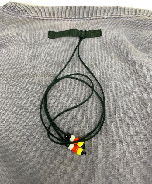 ANCELLM（アンセルム）ANCELLM (アンセルム) 23AW MICKEY PRINT DAMAGE SWEAT パープル サイズ:3の古着・服飾アイテム