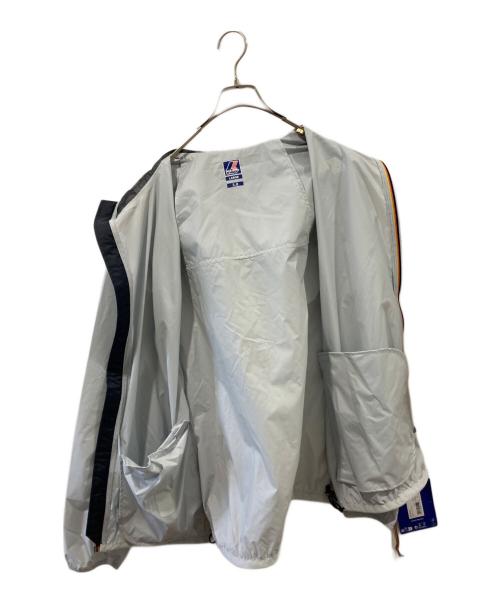 K-WAY（ケイウェイ）K-WAY (ケイウェイ) CLAUDE ナイロンジャケット グレー サイズ:Lの古着・服飾アイテム