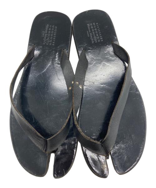 Maison Margiela（メゾンマルジェラ）Maison Margiela (メゾンマルジェラ) 足袋サンダル ブラック サイズ:43の古着・服飾アイテム