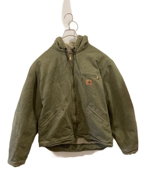 CarHartt（カーハート）CarHartt (カーハート) フーデッドジャケット オリーブ サイズ:Lの古着・服飾アイテム