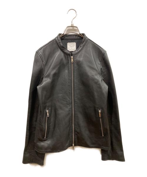 UNITED TOKYO（ユナイテッドトーキョー）UNITED TOKYO (ユナイテッドトーキョー) シングルライダースジャケット ブラック サイズ:２の古着・服飾アイテム