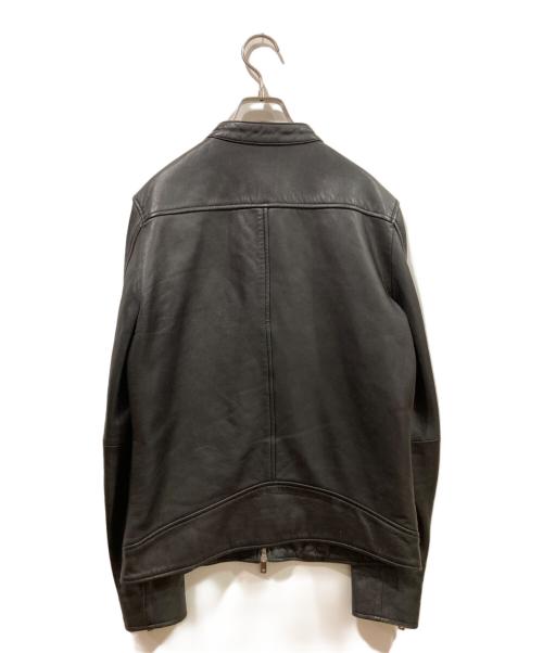 UNITED TOKYO（ユナイテッドトーキョー）UNITED TOKYO (ユナイテッドトーキョー) シングルライダースジャケット ブラック サイズ:２の古着・服飾アイテム