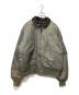 ALPHA（アルファ）の古着「フライトジャケット」｜オリーブ