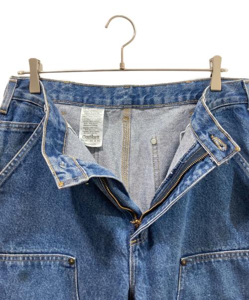 CarHartt（カーハート）CarHartt (カーハート) ダブルニーパンツ ブルー サイズ:W34の古着・服飾アイテム