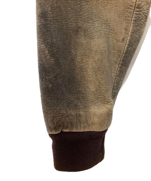 HARLEY-DAVIDSON（ハーレーダビッドソン）HARLEY-DAVIDSON (ハーレーダビッドソン) レザージャケット ブラウン サイズ:40の古着・服飾アイテム