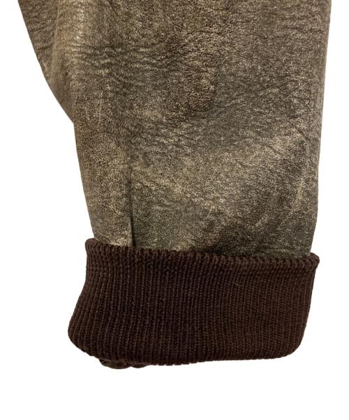 HARLEY-DAVIDSON（ハーレーダビッドソン）HARLEY-DAVIDSON (ハーレーダビッドソン) レザージャケット ブラウン サイズ:40の古着・服飾アイテム