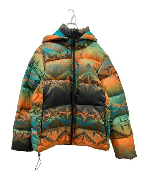 NIKE ACG（ナイキエーシージー）NIKE ACG (ナイキエージーシー) ダウンジャケット マルチカラー サイズ:Mの古着・服飾アイテム