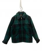L.L.Beanエルエルビーン）の古着「ウールチェックCPOジャケット」｜グリーン