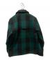 L.L.Bean (エルエルビーン) ウールチェックCPOジャケット グリーン サイズ:M：12000円