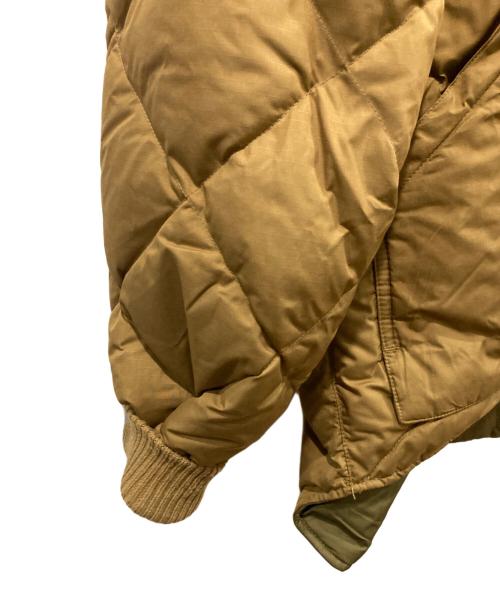 Eddie Bauer（エディーバウアー）Eddie Bauer (エディーバウアー) ダウンジャケット イエロー サイズ:Mの古着・服飾アイテム