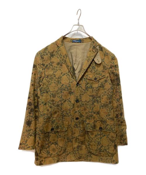 POLO RALPH LAUREN（ポロ・ラルフローレン）POLO RALPH LAUREN (ポロ・ラルフローレン) 総柄ジャケット ブラウン サイズ:42の古着・服飾アイテム