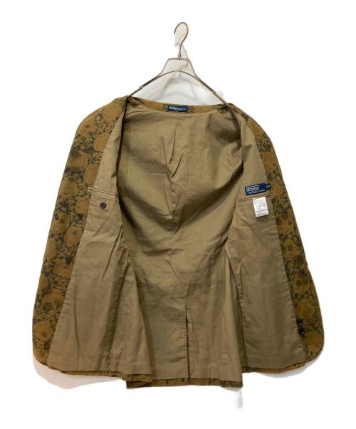 POLO RALPH LAUREN（ポロ・ラルフローレン）POLO RALPH LAUREN (ポロ・ラルフローレン) 総柄ジャケット ブラウン サイズ:42の古着・服飾アイテム