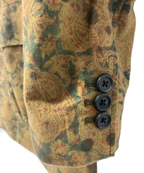 POLO RALPH LAUREN（ポロ・ラルフローレン）POLO RALPH LAUREN (ポロ・ラルフローレン) 総柄ジャケット ブラウン サイズ:42の古着・服飾アイテム