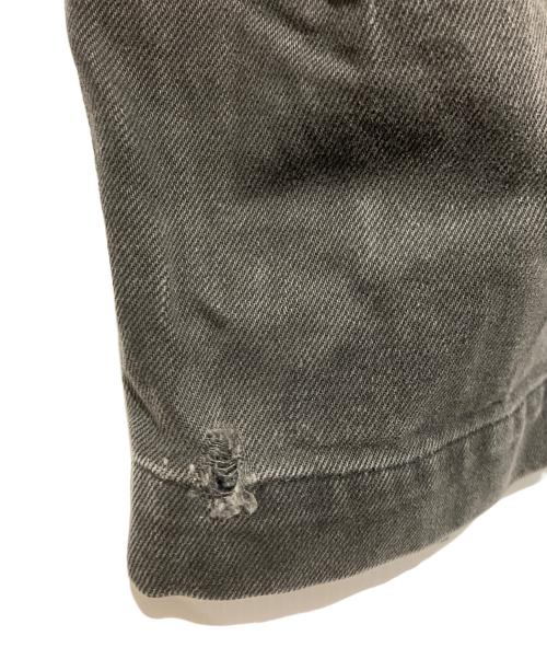 malcolm mclaren（マルコムマクラーレン）malcolm mclaren (マルコムマクラーレン) デニムボンテージパンツ グレー サイズ:W30の古着・服飾アイテム