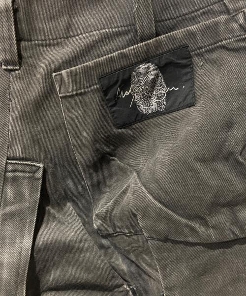 malcolm mclaren（マルコムマクラーレン）malcolm mclaren (マルコムマクラーレン) デニムボンテージパンツ グレー サイズ:W30の古着・服飾アイテム
