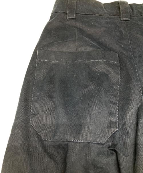 STUDIO NICHOLSON（スタジオ ニコルソン）STUDIO NICHOLSON (スタジオ ニコルソン) VOLUME PLEAT PANTS ネイビー サイズ:XSの古着・服飾アイテム