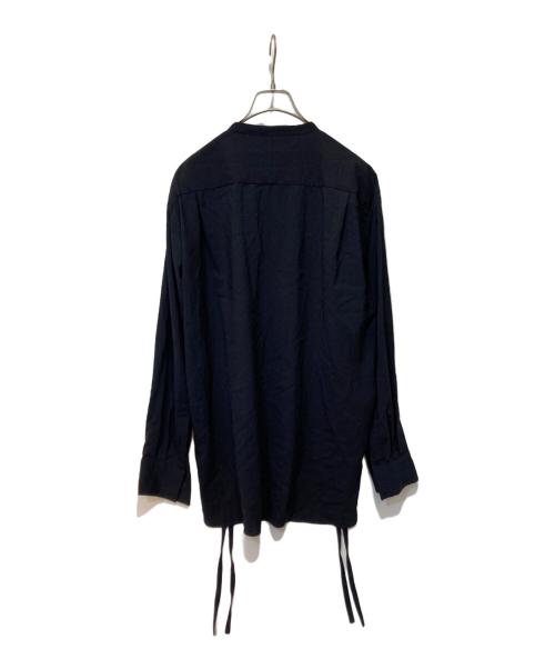 SEEALL（シーオール）SEEALL (シーオール) OVERSIZED STRING SHIRTS ネイビー サイズ:2の古着・服飾アイテム