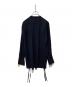 SEEALL (シーオール) OVERSIZED STRING SHIRTS ネイビー サイズ:2：8000円
