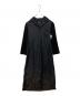 tricot COMME des GARCONS（トリココムデギャルソン）の古着「袖切替ワンピース」｜ブラック