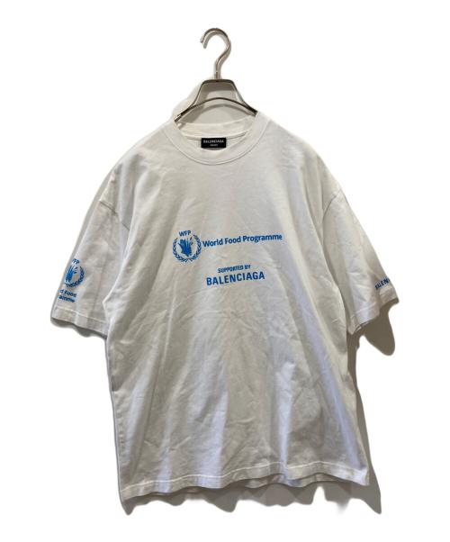 BALENCIAGA（バレンシアガ）BALENCIAGA (バレンシアガ) WFP SHORT SLEEVE SHIRT ホワイト サイズ:Mの古着・服飾アイテム
