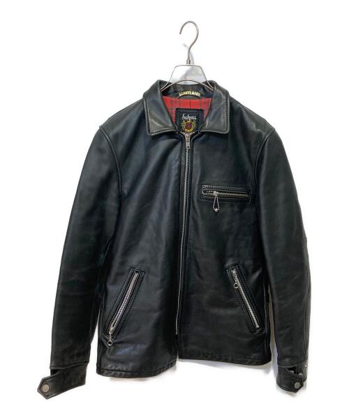 Schott（ショット）Schott (ショット) レザージャケット ブラック サイズ:Ｍの古着・服飾アイテム