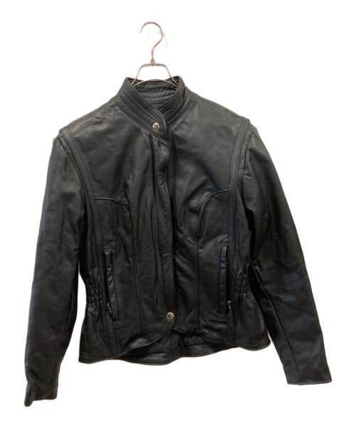 HARLEY-DAVIDSON（ハーレーダビッドソン）HARLEY-DAVIDSON (ハーレーダビッドソン) レザージャケット ブラック サイズ:Ｓの古着・服飾アイテム