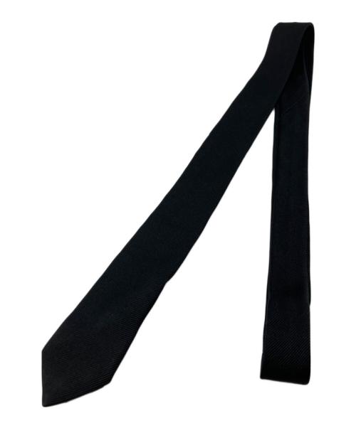 Saint Laurent Paris（サンローランパリ）Saint Laurent Paris (サンローランパリ) ナロータイ ブラック サイズ:表記不明の古着・服飾アイテム